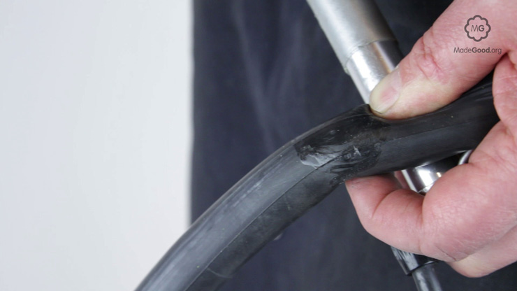 patching bike tire tube