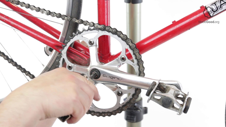 bicycle pedal arms